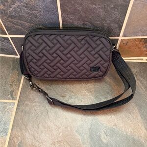 Lug Coupe XL Black Quilted Belt Bag